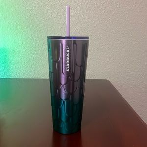 *Brand New* 2023 Starbucks Spring Purple Twilight Ombre Mermaid Scales Stainless